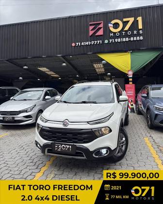 FIAT TORO 2.0 16V TURBO DIESEL FREEDOM 4WD AT9 FIAT TORO 2.0 16V TURBO DIESEL FREEDOM 4WD AT9